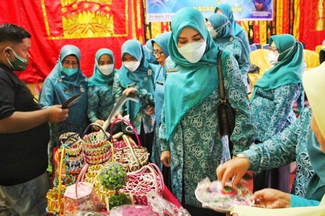 Mewakili Kabupaten Solok, Nagari Sirukam Disiapkan Menuju Lomba PKK Tingkat Sumbar 