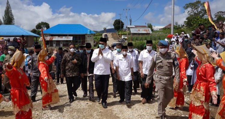 Bupati Epyardi Asda Hadiri Temu Ramah Pembangunan Masjid Nurul Hidayah dan Tempat Manasik Haji Taluak Dalam Alahan Panjang