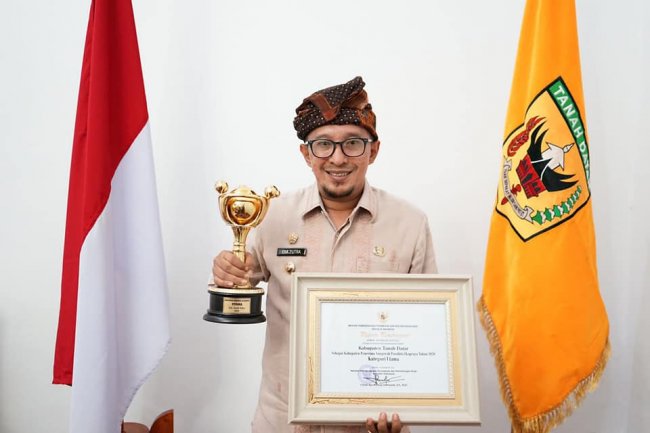 Hebat! Tanah Datar Sandingkan Dua Penghargaan, KLA Tingkat Madya dan APE Kategori Utama