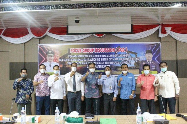 Keren,  SIPADAT Diluncurkan sebagai Sistem Data dan Informasi Potensi Pertambangan di Kabupaten Kampar