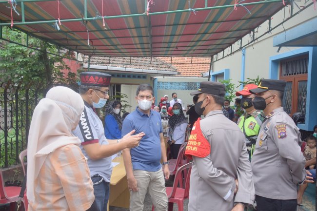 Gelar Vaksinasi, Tim SOLID Silungkang Diapresiasi Walikota Sawahlunto