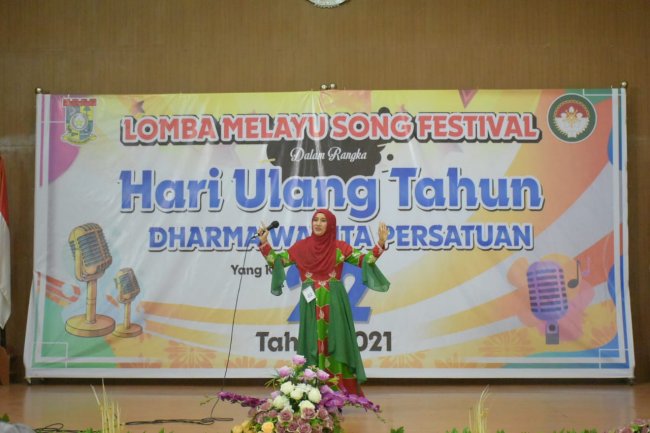 Digelar Secara Live, Melayu Song Festival  Peringatan HUT DWP  Kampar Meriah