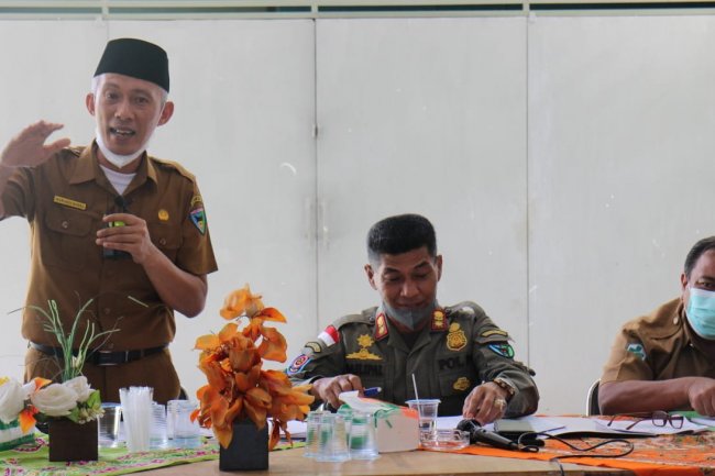 Sekda Pessel Mawardi Roska Minta Kecamatan  Proaktif Laksanakan Vaksinasi  Tiap Hari