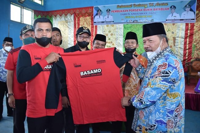 Gelar Porsena,  Bupati Agam Apresiasi Nagari Bukik Batabuah 