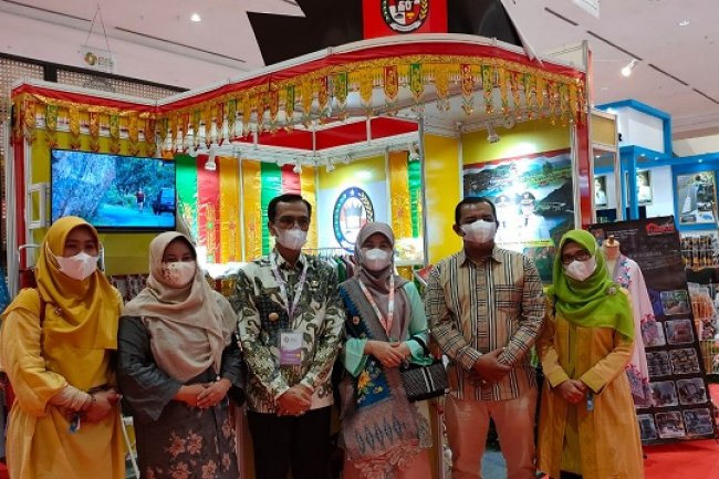 Ikuti APKASI Otonomi Ekpo 2021, Bupati Safaruddin Ikut Promosikan Produk UKM Limapuluh Kota