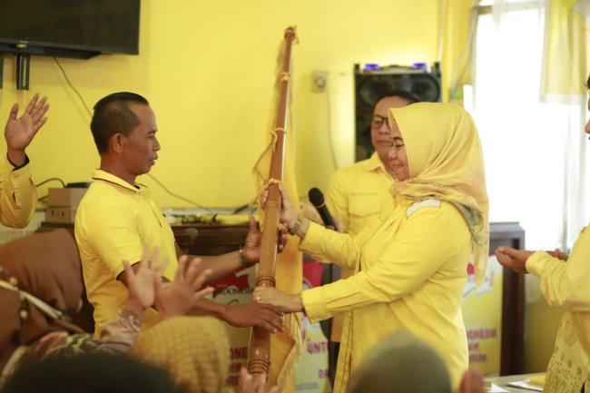 Muscam X Partai Golkar Kota Solok: Aklamasi, Hendrizal  Ketua Golkar Kecamatan Lubuk Sikarah,  Harke Indra Nur Putra  Ketua  Tanjung Harapan