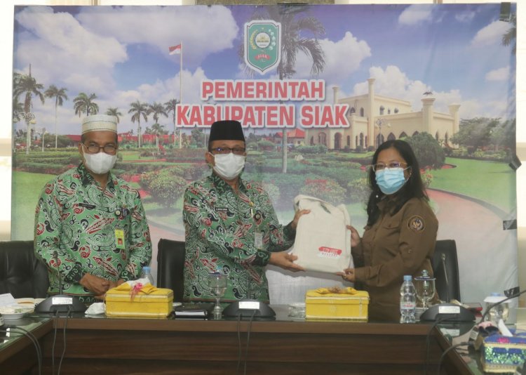 Sekda Siak Arfan Usman Sambut Kunjungan Mahasiswa STP Bandung