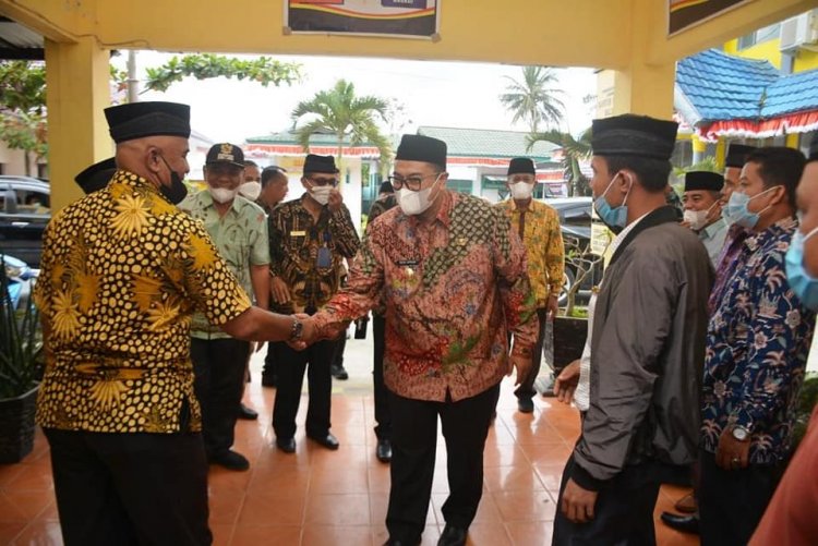 Jelang Penilaian Tingkat Sumbar,  Wabup Tanah Datar Tinjau Kesiapan KAN Salimpaung