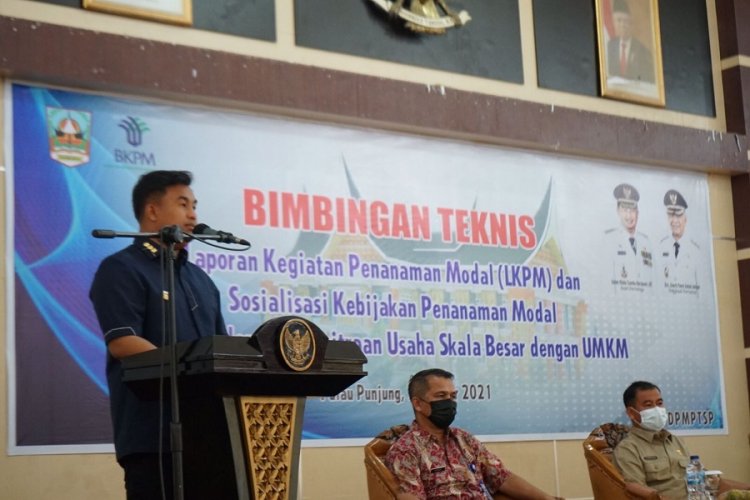 Dorong Kemitraan Usaha Skala Besar dengan UMKM, Bupati Sutan Riska: Kita Membuka Pintu  untuk Berinvestasi di Dharmasraya
