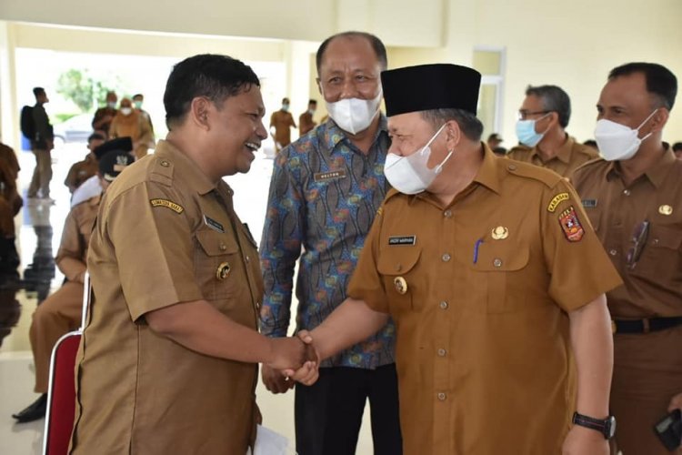 Bahas Program Bunga Nagari, Bupati Agam  Rakor  Bersama Walinagari dan Camat