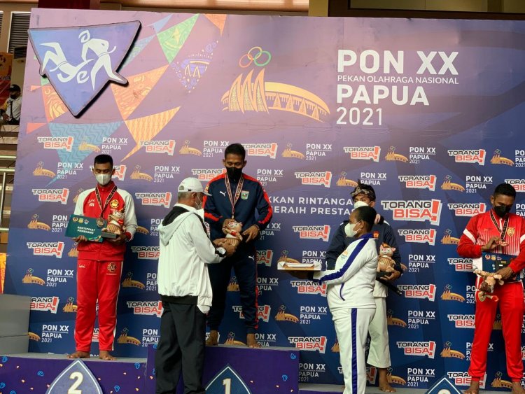 Wujudkan Tekadnya, Khensi Ari Pramanto Persembahkan Emas Untuk Sumbar