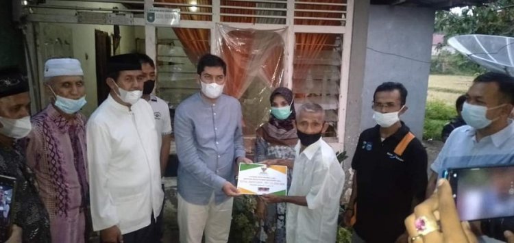 Rusak Karena Bencana Alam, Rumah Syahril Dapat Bantuan Perbaikan