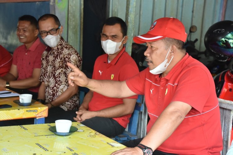 Usai Latihan, Atlit Dayung  Agam Temu Ramah dengan Bupati Andri Warman