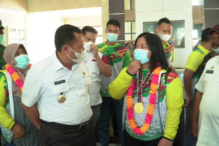 Raih Medali Emas PON Papua, Maharani Ditawari Bekerja di Pemda Kampar
