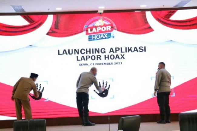 Tangkal Berita Bohong, Polda Sumbar Luncurkan Aplikasi Lapor Hoax