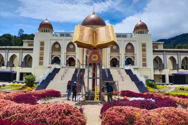 Ihwal Pembuatan Monumen Al Qur'an Islamic Center Padang Panjang, Begini Ceritanya