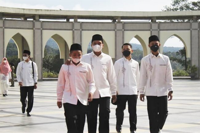 MTQ ke 39 Padang Panjang: Kafilah Kota Sawahlunto Kagumi Persiapan Tuan Rumah  