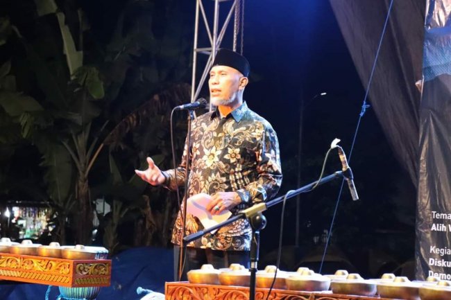 Gubernur Sumbar: Kemah Seniman, Obat Kerinduan untuk Silaturahmi dan Berkarya