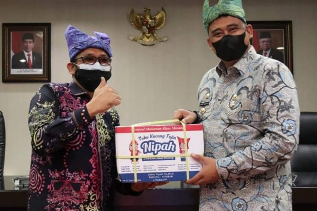 Tertarik Penataan Heritage ala Medan, Wako Padang Hendri Septa Minta Masukan Walikota Bobby Nasution