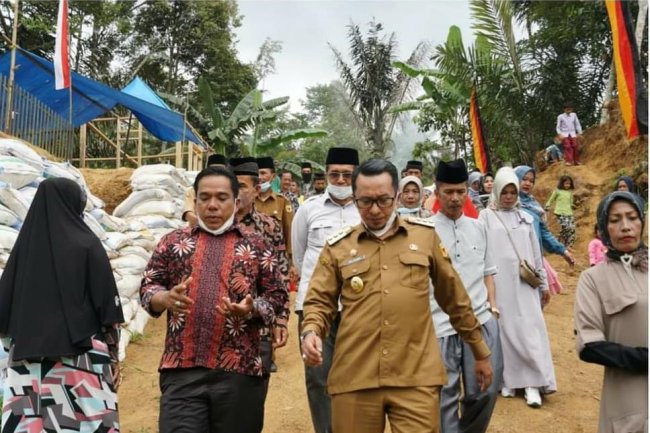 Kenang Kantor Pemerintahan Kabupaten Tanah Datar Pertama, Bupati Eka Putra Kunjungi Kawasan Sitapuang Gadang