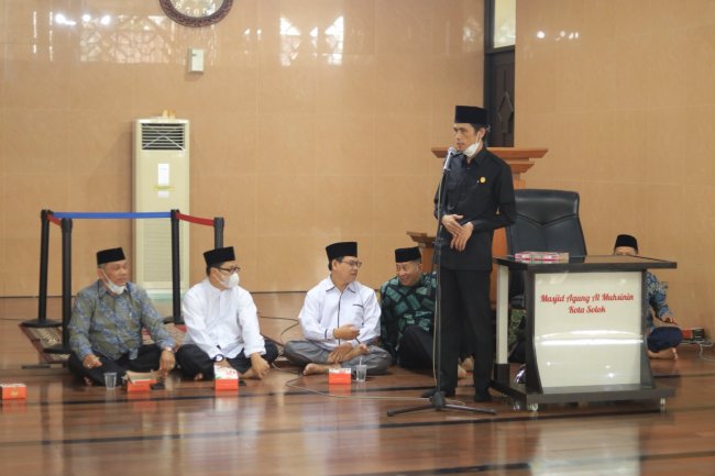 Diikuti Ribuan Santri,  Porsadin ke V  Tingkat Kota Solok  Dibuka di Masjid Agung