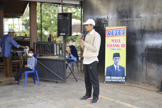  Anggota DPRD Kota Solok Lakukan Reses, Warga Usulkan Biaya Kosumsi Snack  Diganti Sembako