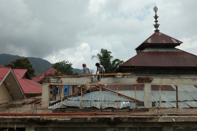 Remajakan Bangunan, Masjid Tertua Nagari Sungai Nanam Dipugar
