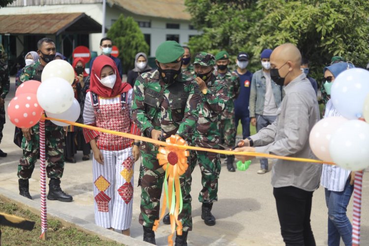 Pinca BRI Solok Bersama Dandim 0309 Solok Resmikan Lapangan Darmawangsa 0309 Skate Zone