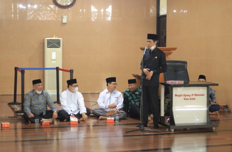 Diikuti Ribuan Santri,  Porsadin ke V  Tingkat Kota Solok  Dibuka di Masjid Agung