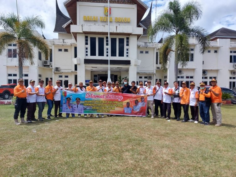 Diikuti 80 Peserta, ORARI Solok Gelar Pelatihan dan Simulasi CORE