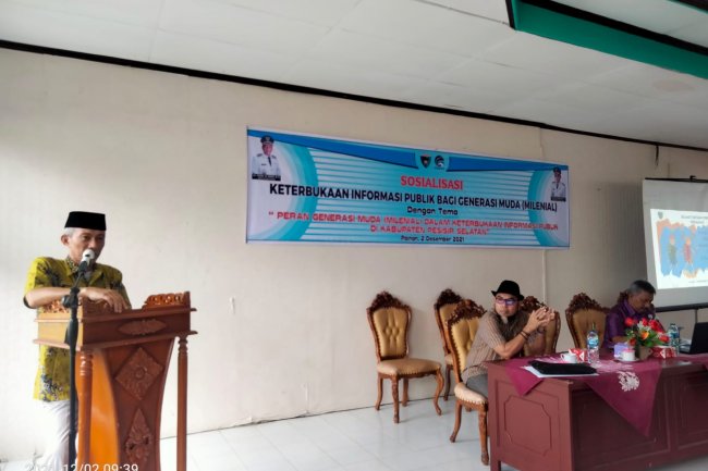 Mawardi Roska: Sikapi Keterbukaan Informasi, Generasi Milenial  Harus Memiliki Kemampuan Literasi yang Tinggi