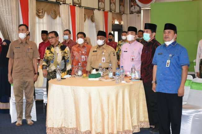 Peringatan Hari Anti Korupsi Sedunia, Bupati Kampar: Kita Komit Terhadap Pemberantasan Korupsi