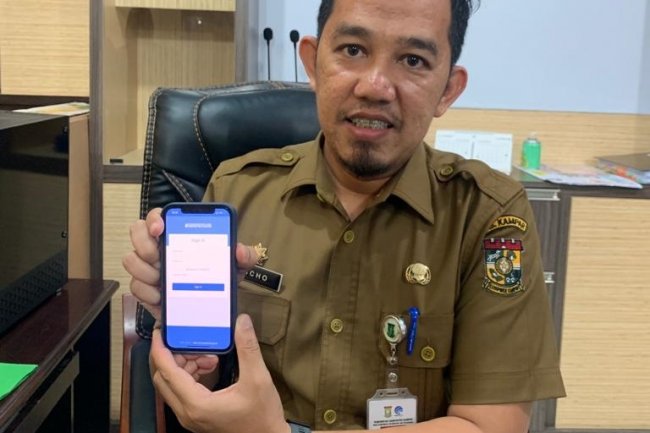 Keren, Diskominfo Kampar Terapkan Absen Berbasis Aplikasi