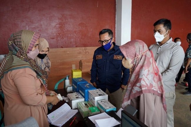 Tanah Datar Sediakan Gerai Vaksin di Setiap Pintu  Masuk Perbatasan