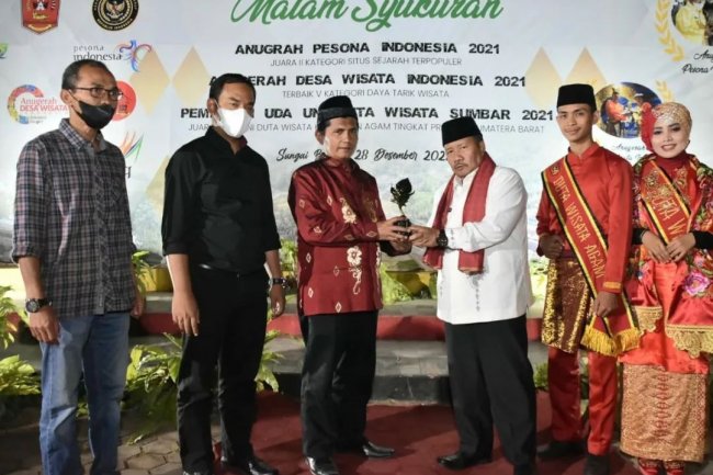 Syukuran Atas Prestasi Nasional, Pemkab Agam Gelar  Festival Sungai Batang  2021 dan Pengukuhan Pokdarwis