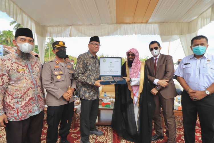 Impian Warga Kota Payakumbuh Miliki Masjid Agung nan Megah Bakal Diwujudkan Kerajaan Arab Saudi