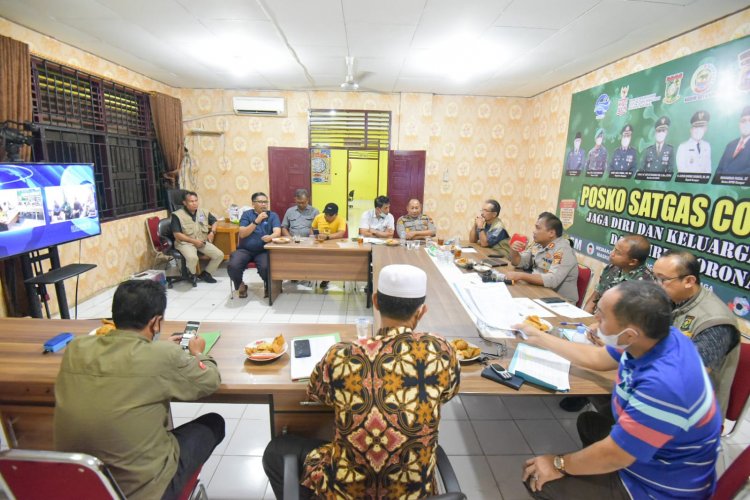 Update Percepatan Vaksinasi, Pemkab Kampar Gelar Video Confrence dengan Petugas di Kecamatan    