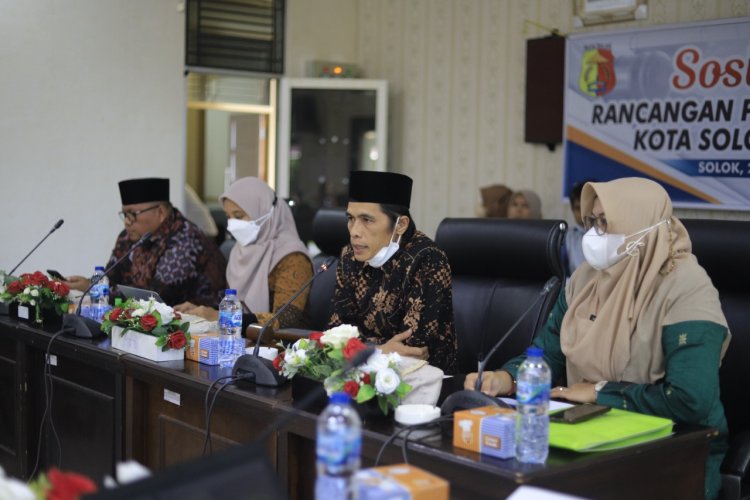 DPRD Kota Solok Sosialisasikan Ranperda Inisiatif Tentang Penyelenggaraan Kesejahteraan Sosial