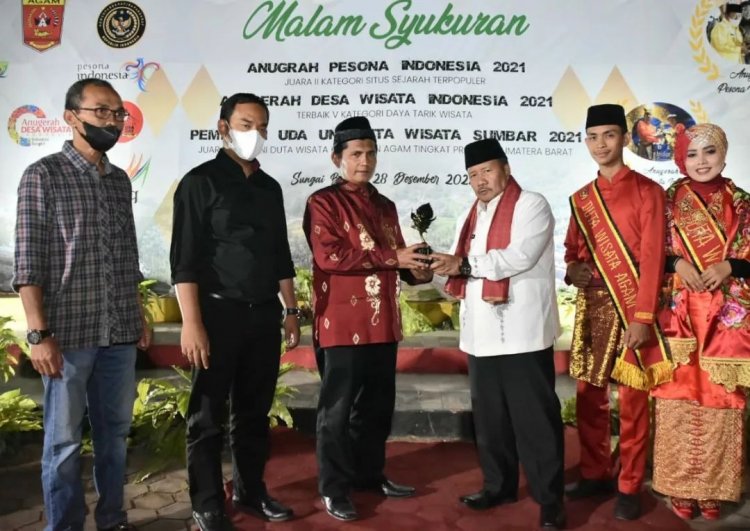 Syukuran Atas Prestasi Nasional, Pemkab Agam Gelar  Festival Sungai Batang  2021 dan Pengukuhan Pokdarwis