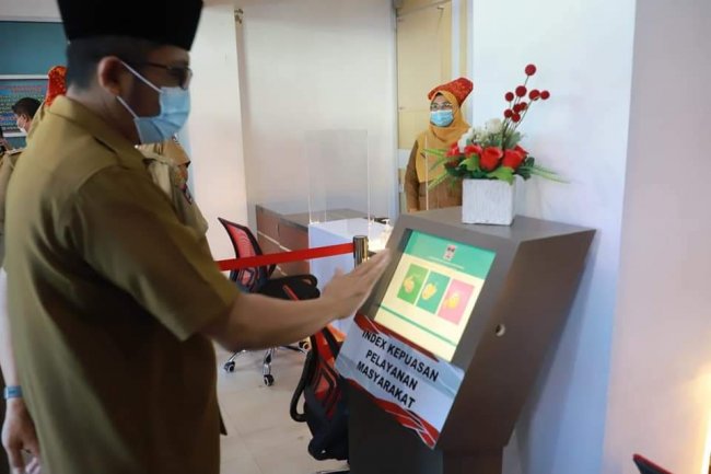 Hari Pertama Kerja 2022, Wako Padang Resmikan  Renovasi Ruang PATEN Lubuk Begalung