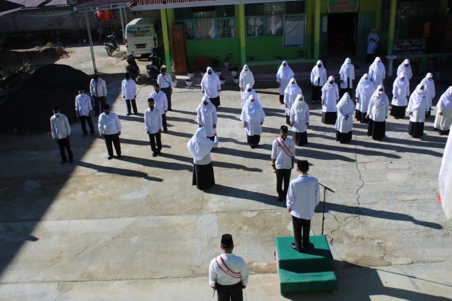 Khidmat, Upacara HAB ke 76 Tahun 2022 di  MTSN 3 Solok