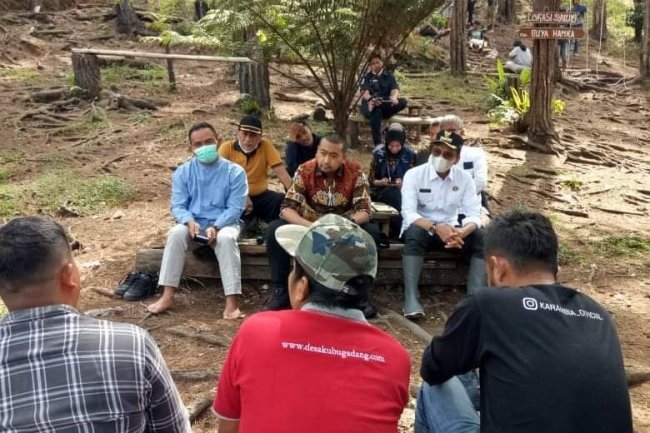 Kunjungi Kapalo Banda Taram, Wagub Audy Joinaldy Motivasi Pokdarwis  Tampilkan Wisata Bersih