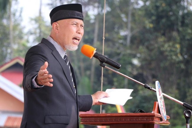 Pimpin Upacara Peringatan Peristiwa Situjuah, Gubernur Mahyeldi: Sejarah Ini Penting Untuk Terus Diingat 