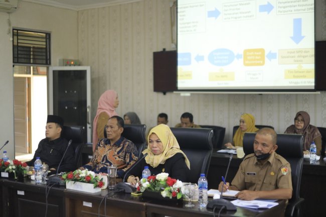 DPRD Kota Solok ikuti Sosialisasi Penginputan Pokok-Pokok Pikiran Dalam Penyusunan RKPD 2023