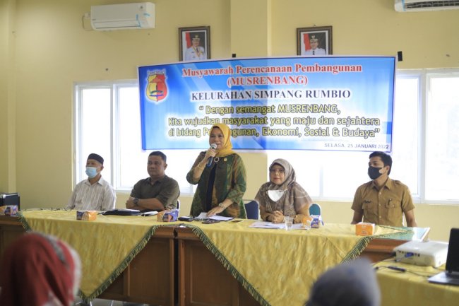 Ketua DPRD Kota Solok Hadiri  Musrenbang Kelurahan Simpang Rumbio