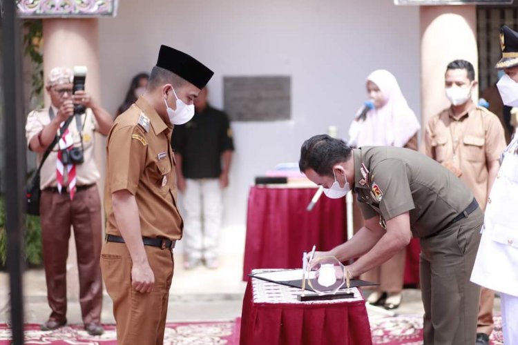 Jabatan Camat Tanjung Harapan Diserahterimakan, Ini Pesan Wawako Solok