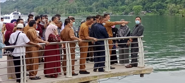 Komisi IV DPRD Propinsi Sumatera Barat Kunjungi  Kawasan Danau Singkarak