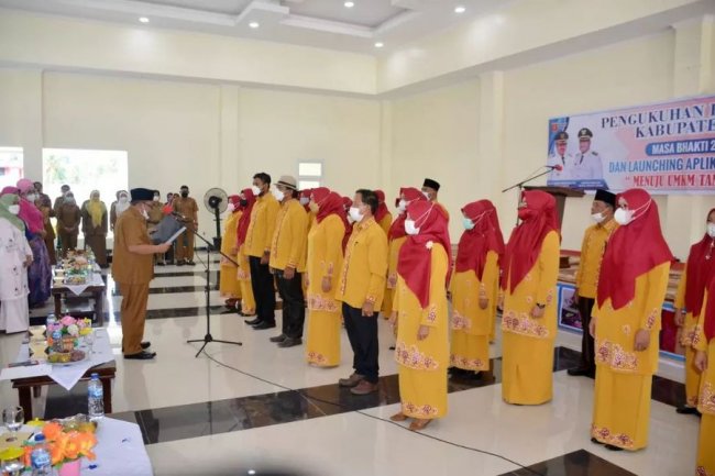 Launching Aplikasi E-KUKM,  Bupati Agam Kukuhkan Pengurus Forum UMKM