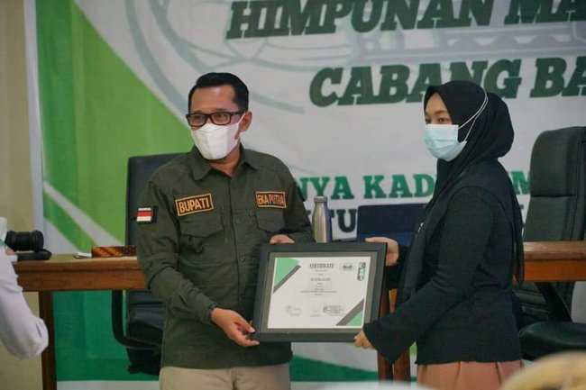 Bupati Eka Putra Sampaikan Profil Pemkab Tanah Datar pada LK II HMI
