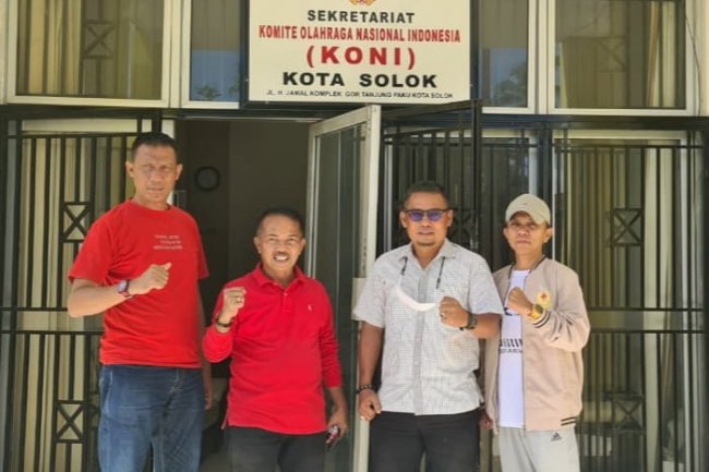Koni Kota Solok Terima Kunjungan Koni Kota Pariaman 